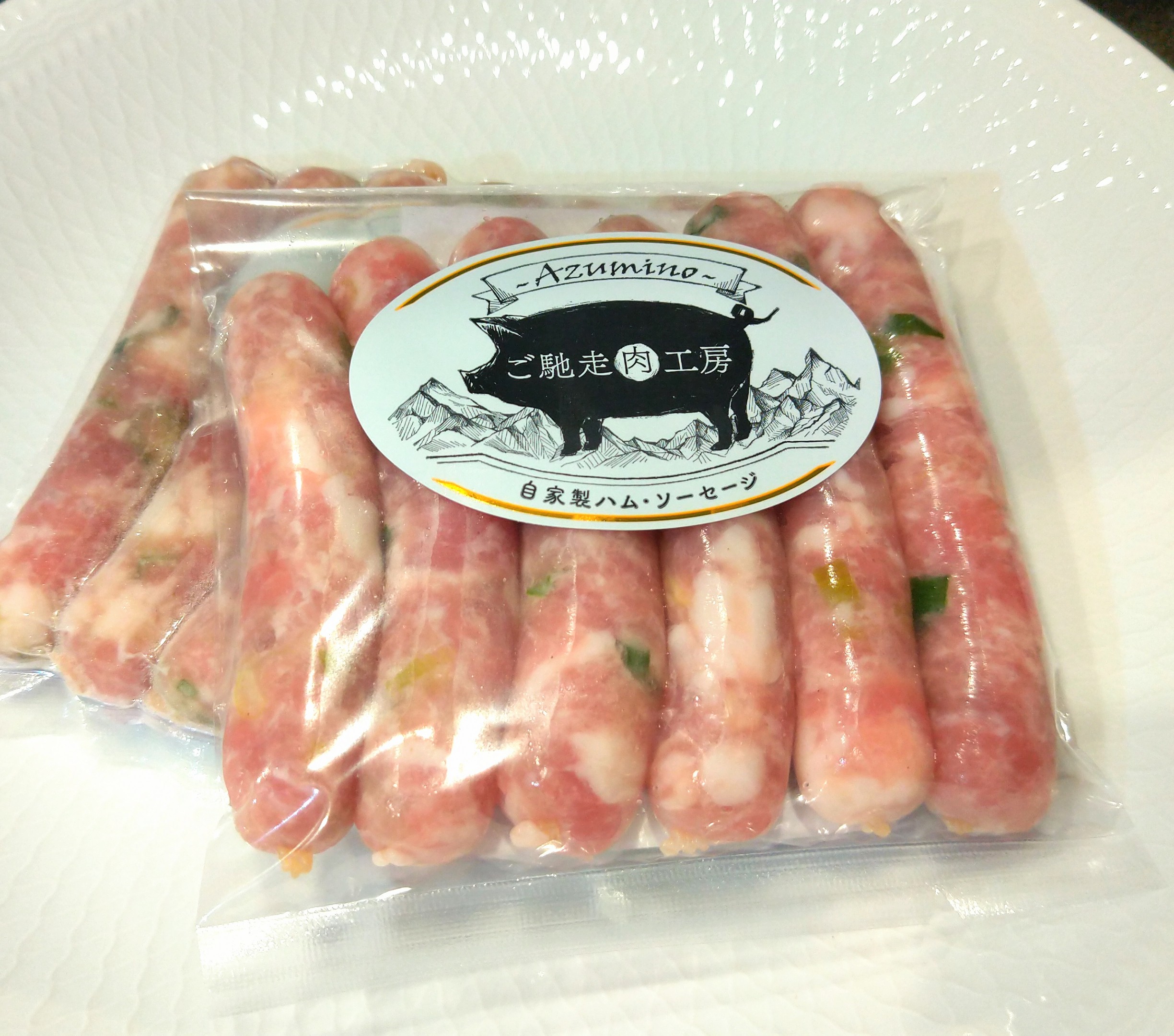 生ソーセージ　松本一本ねぎ